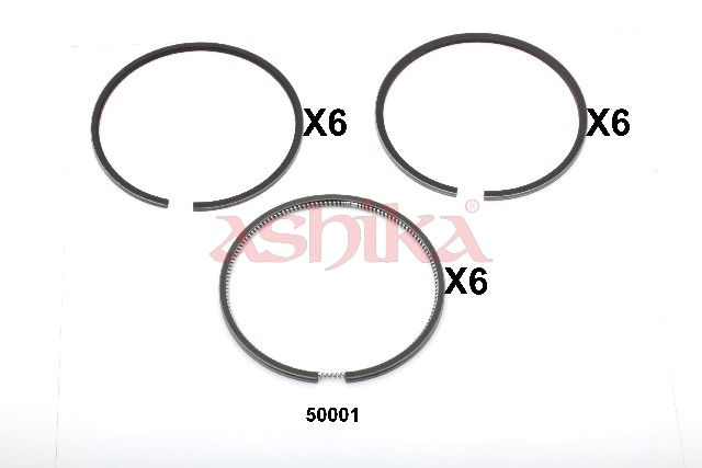 ASHIKA 34-50001 - Piston Ring