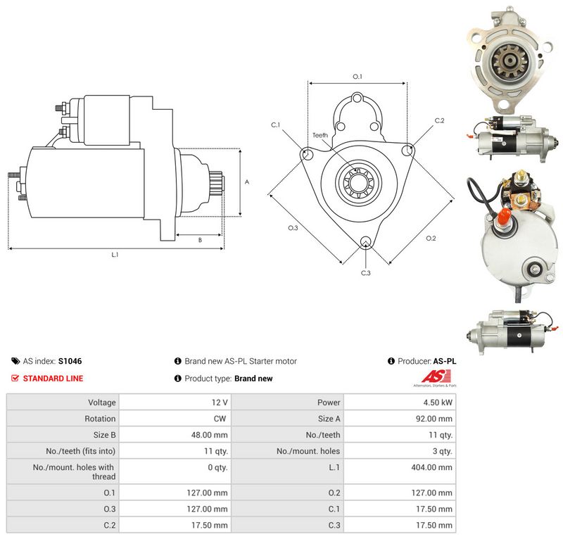 AS-PL S1046 Starter