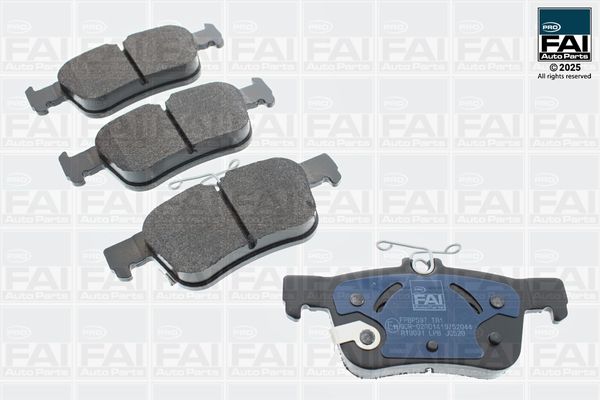 FAI AutoParts Stabdžių trinkelių rinkinys, diskinis stabdys