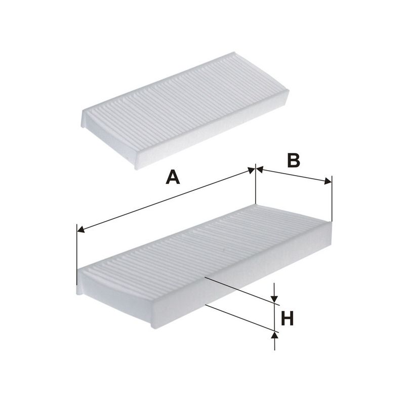 Filter, salongiõhk, FILTRON K 1254-2X