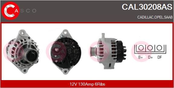 Генератор, Casco CAL30208AS