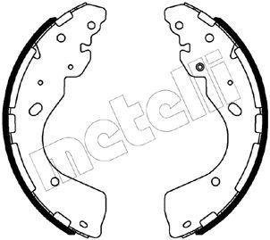 Комплект гальмівних колодок, Metelli 530508