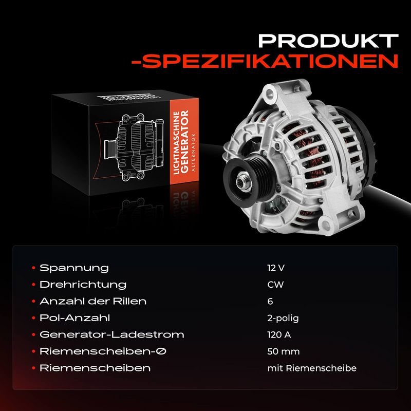 Frankberg 5481FB0032074 Alternator