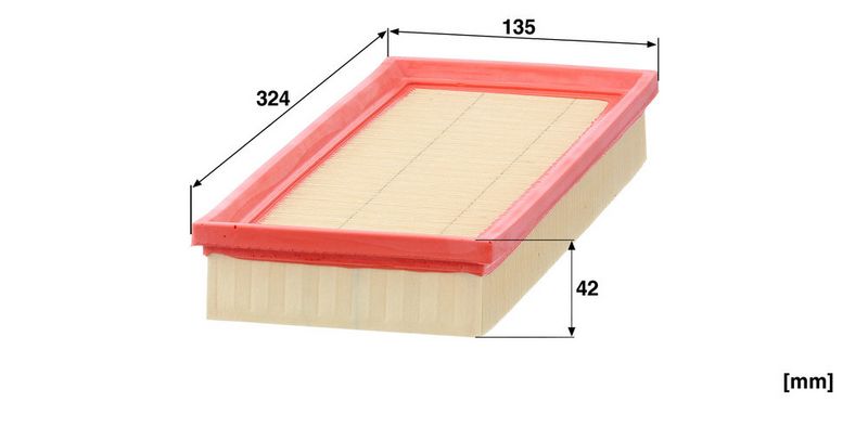 Õhufilter, MANN-FILTER C 3383, 1