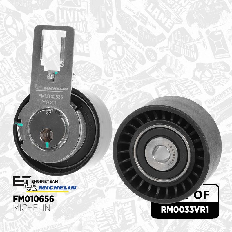 Vodní pumpa + sada ozubeného řemene RM0033VR1