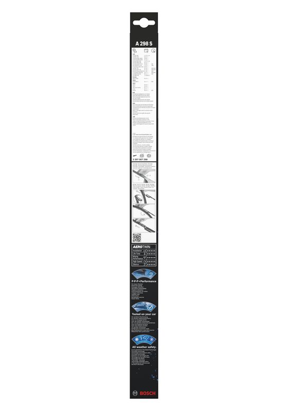 Klaasipuhastaja kumm, BOSCH 3 397 007 298
