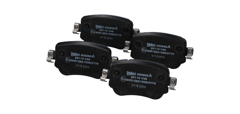 Piduriklotsi komplekt, ketaspidur, VALEO 302265A
