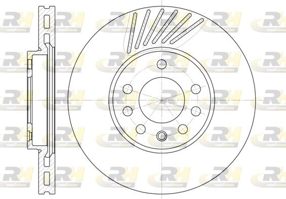 Гальмівний диск на 9-3, 9-5, 900, Calibra, Galant, Speedster, Vectra B