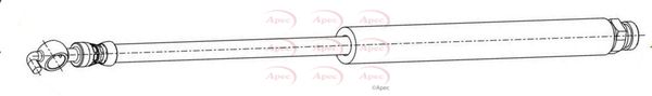 APEC Brake Hose HOS4502