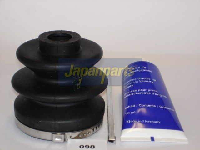 JAPANPARTS Gofruotoji membrana, kardaninis velenas