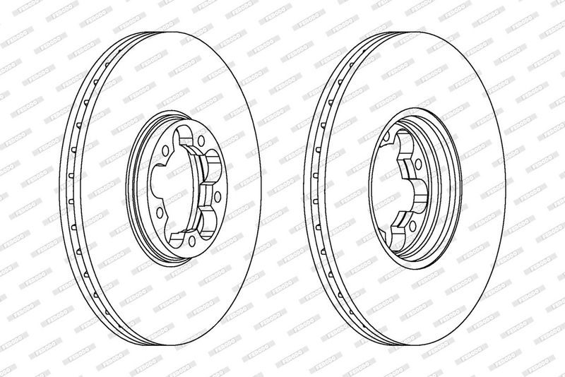 DISQUES DE FREIN VL (2P.) - DDF1112