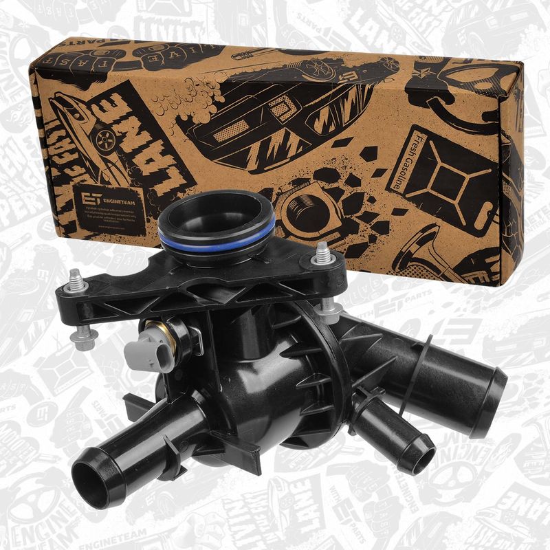 Product Image - Thermostaat, koelvloeistof - ED0225 - ET ENGINETEAM