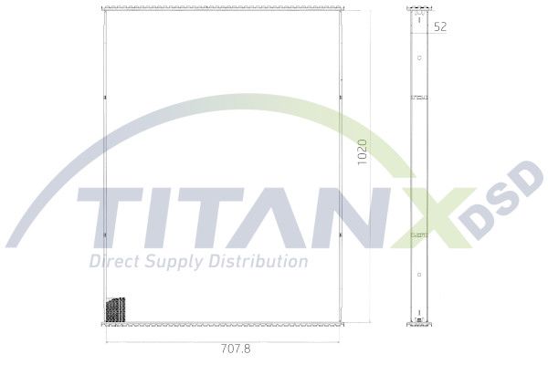 chladicí mřížka WX169003