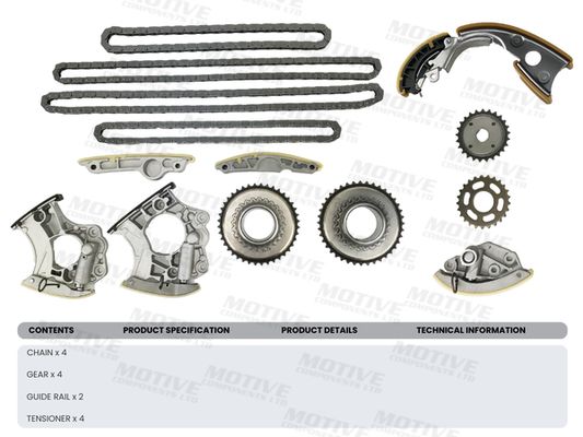 MOTIVE TCK256 Timing Chain Kit
