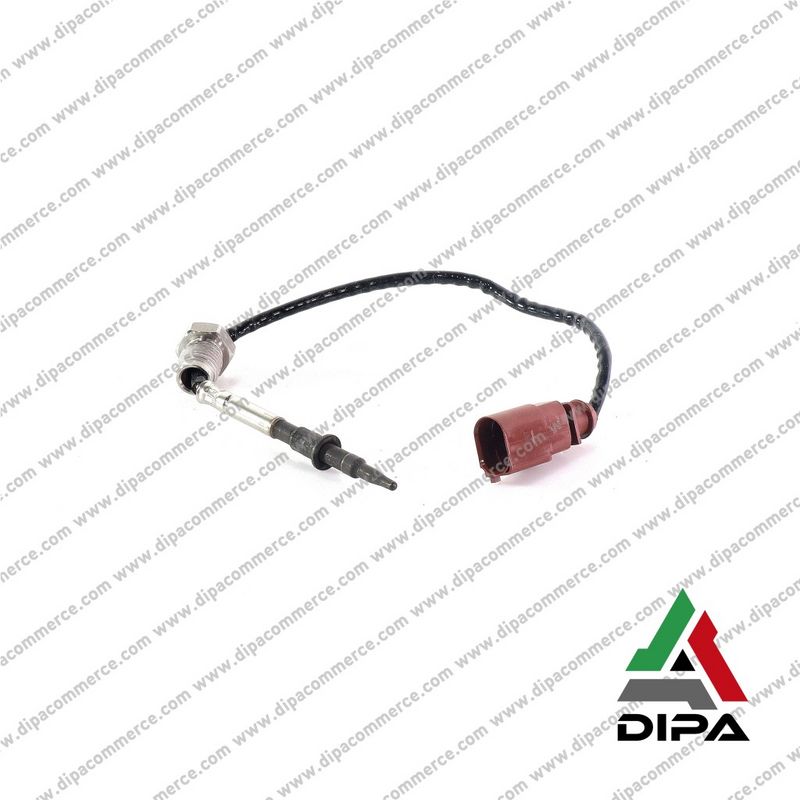 Sensor, temp. gas escape