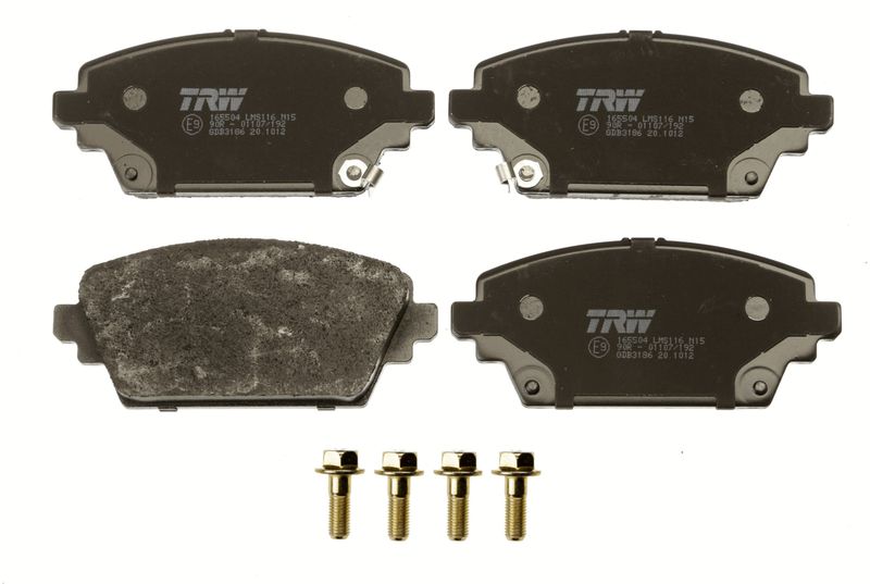 TRW GDB3186 Brake Pad Set, disc brake