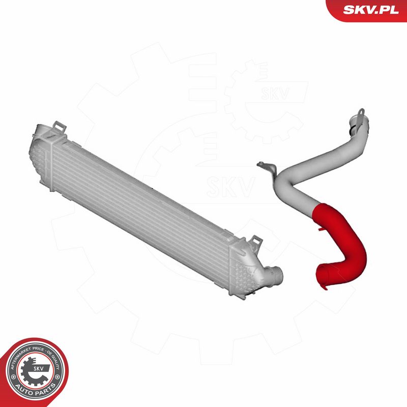 ESEN SKV 43SKV050 Charge Air Hose