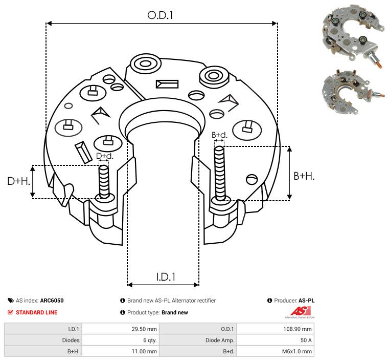 Seadistaja, generaator, AS-PL ARC6050