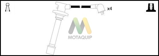 MOTAQUIP gyújtókábelkészlet LDRL1308