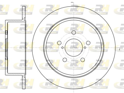 Гальмівний диск, Roadhouse 61300.00