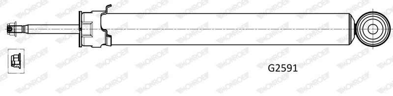 Schokdemper Achter Links/Rechts past: HONDA CR-V V 1.5/2.0H 12.16-
