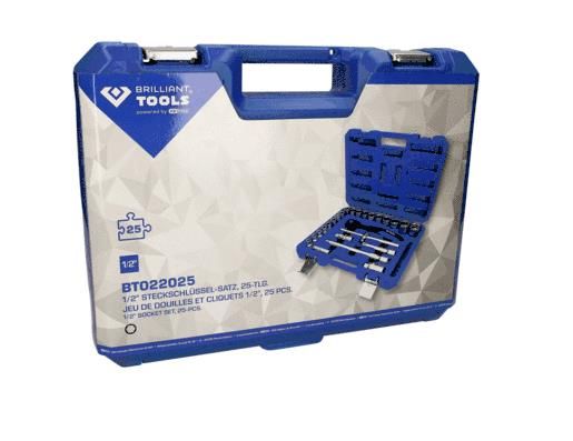 Padrunvõtmete komplekt, KS TOOLS BT022025