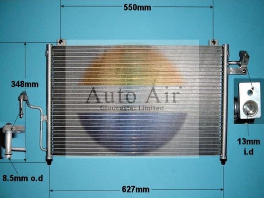 Auto Air Gloucester 16-1189 Condenser, air conditioning