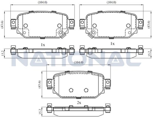 National NP3022