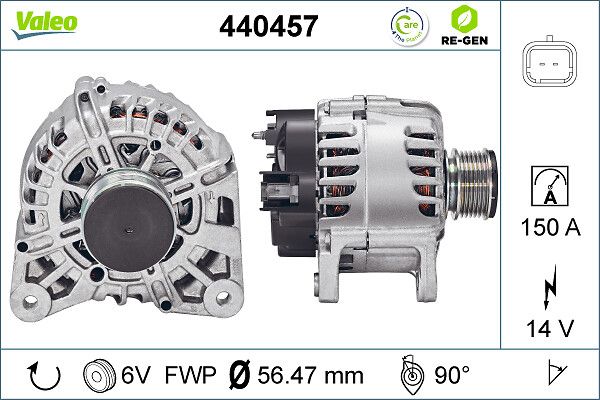 VALEO generátor 440457