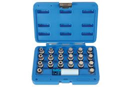 Laser Tools Locking Wheel Nut Key Set 21pc - for BMW