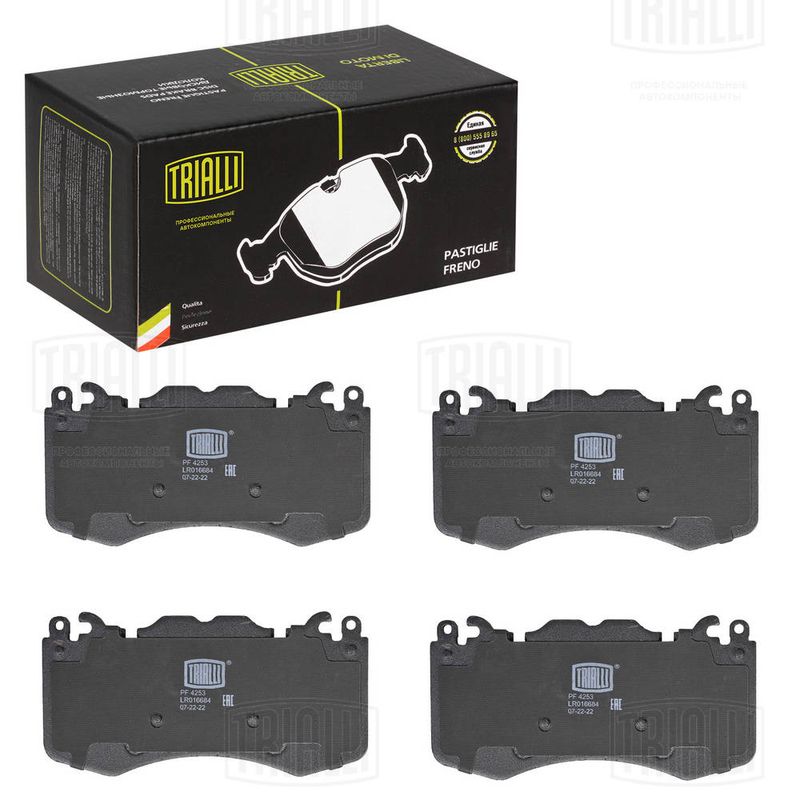 TRIALLI PF4253 Brake Pad Set, disc brake