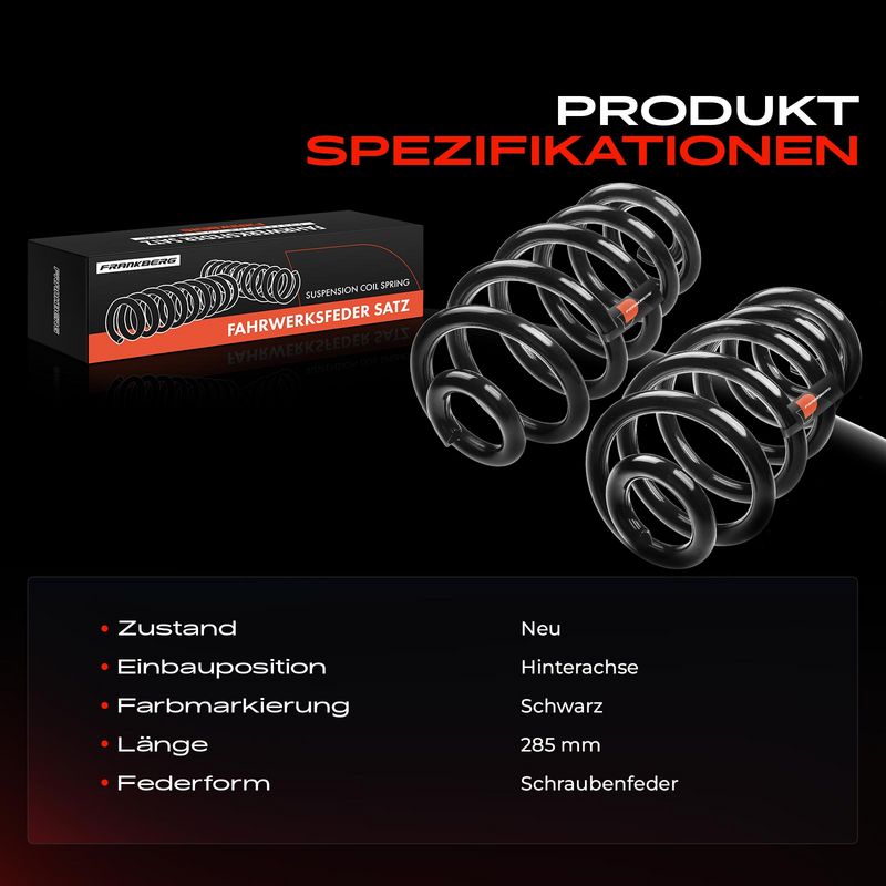 Frankberg 5481FB0009285 Suspension Spring