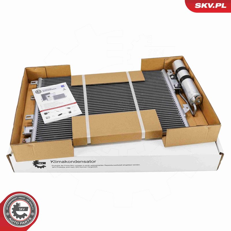 ESEN SKV 86SKV366 Condenser, air conditioning