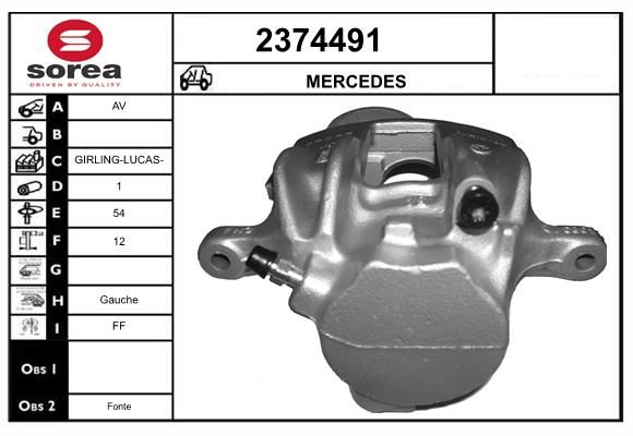 EAI féknyereg 2374491