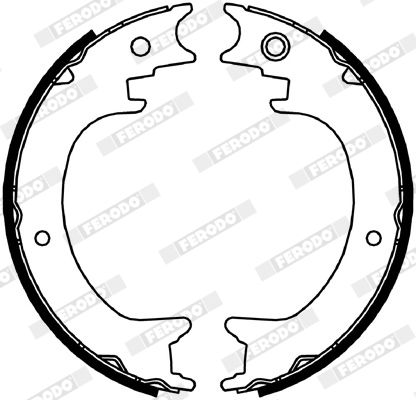 FERODO Remschoenset, parkeerrem FSB4064