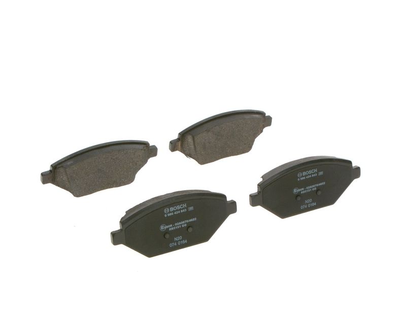 BOSCH 0986424843 Brake Pad Set, disc brake