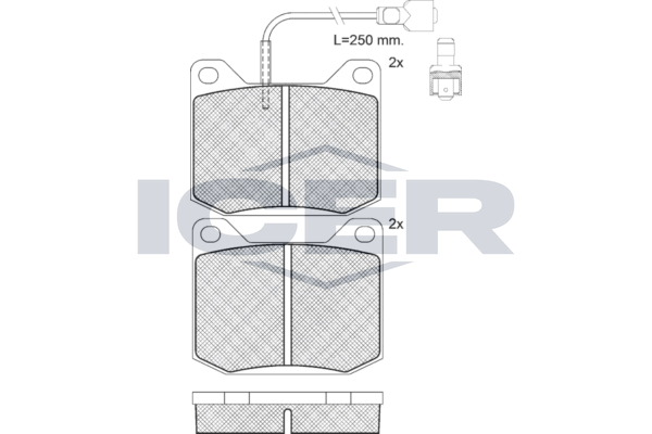 Product Image - Complete pakkingset, motor - 180.250 - ELRING