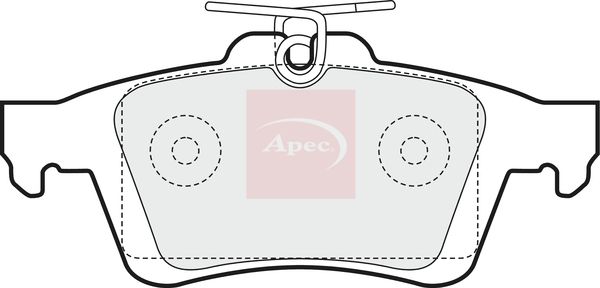DriveTec Brake Pads DBPPAD1958A