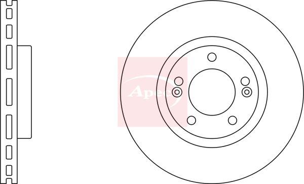 APEC Brake Disc DSK2190