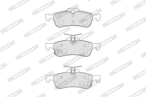 FERODO Plaquettes de frein à disque FDB4041