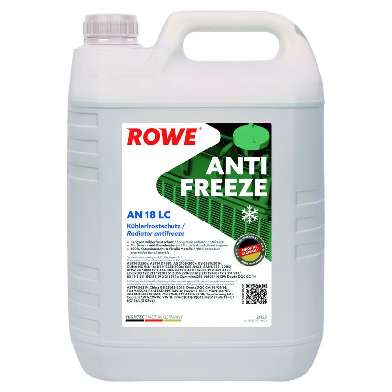 Антифриз HIGHTEC ANTIFREEZE COOLANT AN 18 LC (5 L)