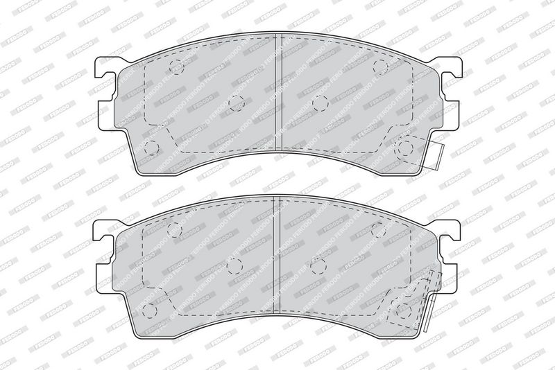 FERODO Plaquettes de frein à disque FDB950