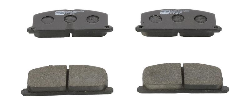 Plaquettes+de+frein+à+disque CHAMPION 572255CH