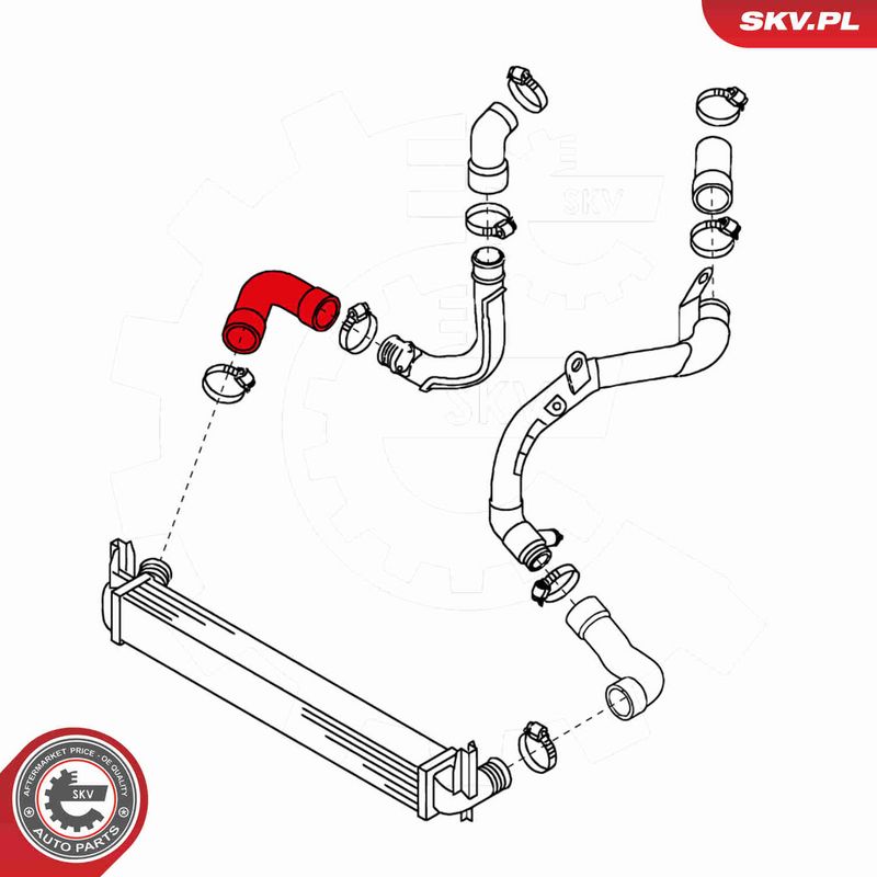 ESEN SKV 24SKV191 Charge Air Hose