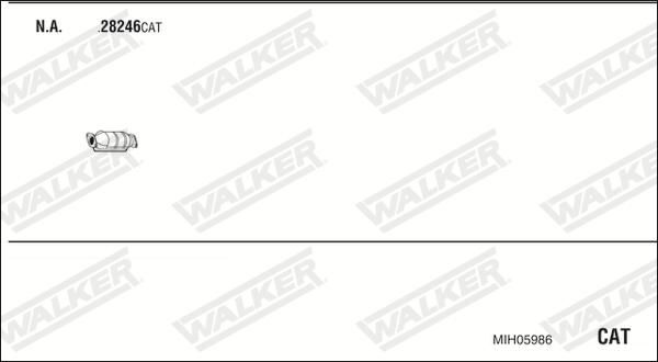 WALKER Система выпуска ОГ