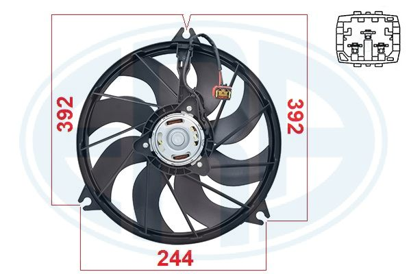 WILMINK GROUP ventilátor, motorhűtés WG2101508