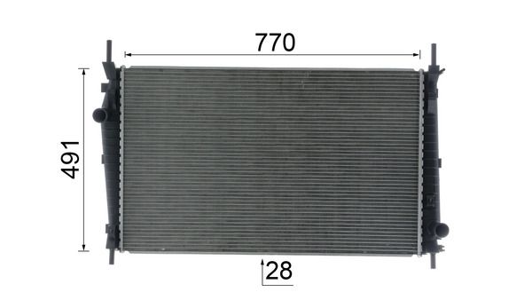 Product Image - Radiateur - CR2589000P - MAHLE