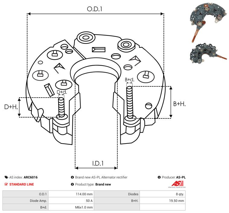 Seadistaja, generaator, AS-PL ARC6016