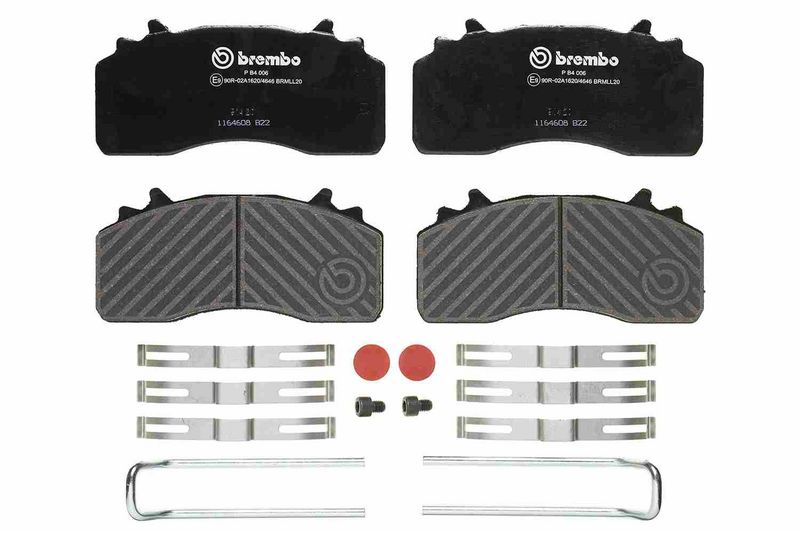 BREMBO P B4 006 Brake Pad Set, disc brake