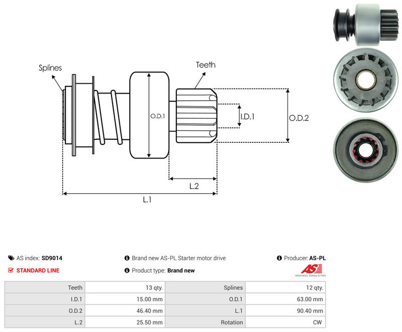 Vabajooks, starter, AS-PL SD9014